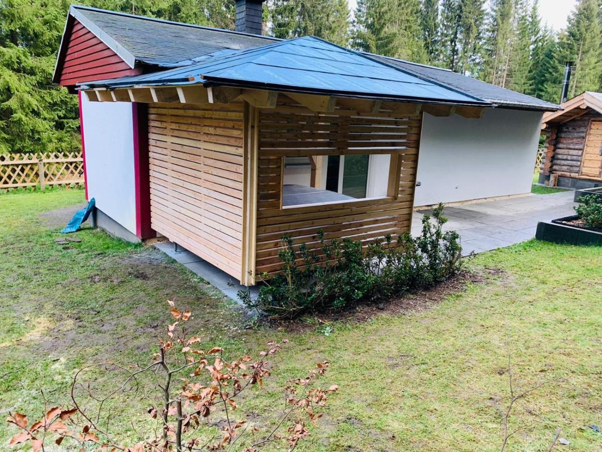 Erzgebirgsidyll Breitenbrunn - Waldhaus Neuer Anbau Exterior photo