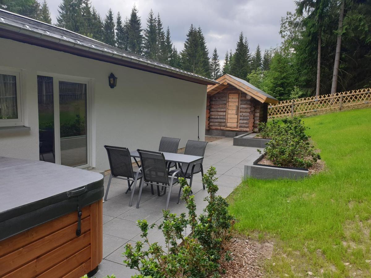 Erzgebirgsidyll Breitenbrunn - Waldhaus Neuer Anbau Exterior photo